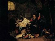 TENIERS, David the Elder The Alchemist oil